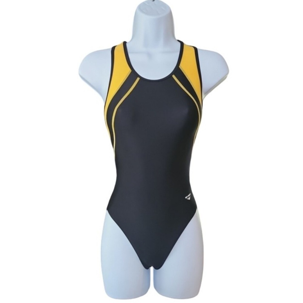 NWT The Finals Ultra Splice Super V-Back competition swimsuit Youth 26 Women XS